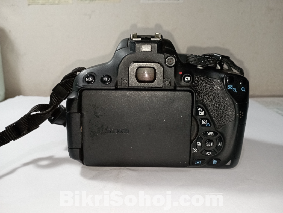 EOS 700D with 18-135 mm IS STM zoom lens